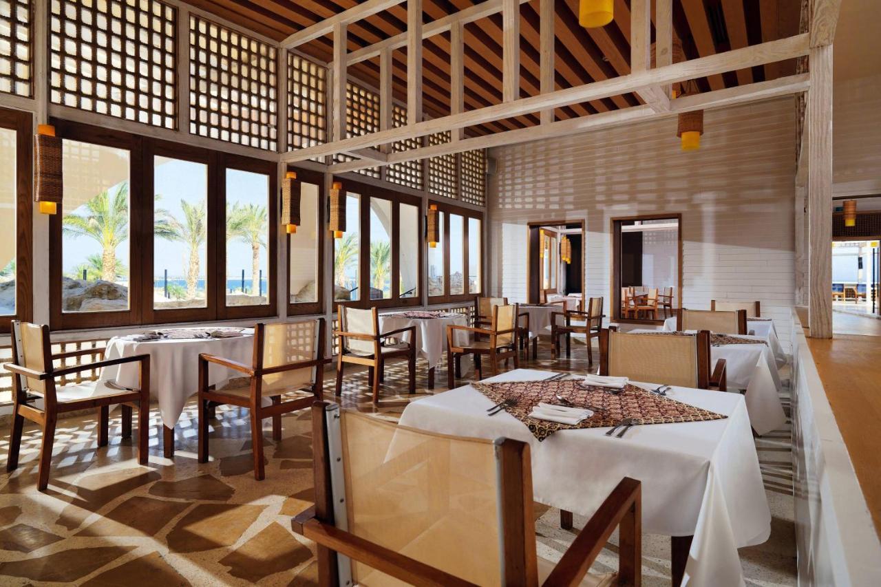 Retac Qunay Dahab Resort & Spa Exterior foto The restaurant