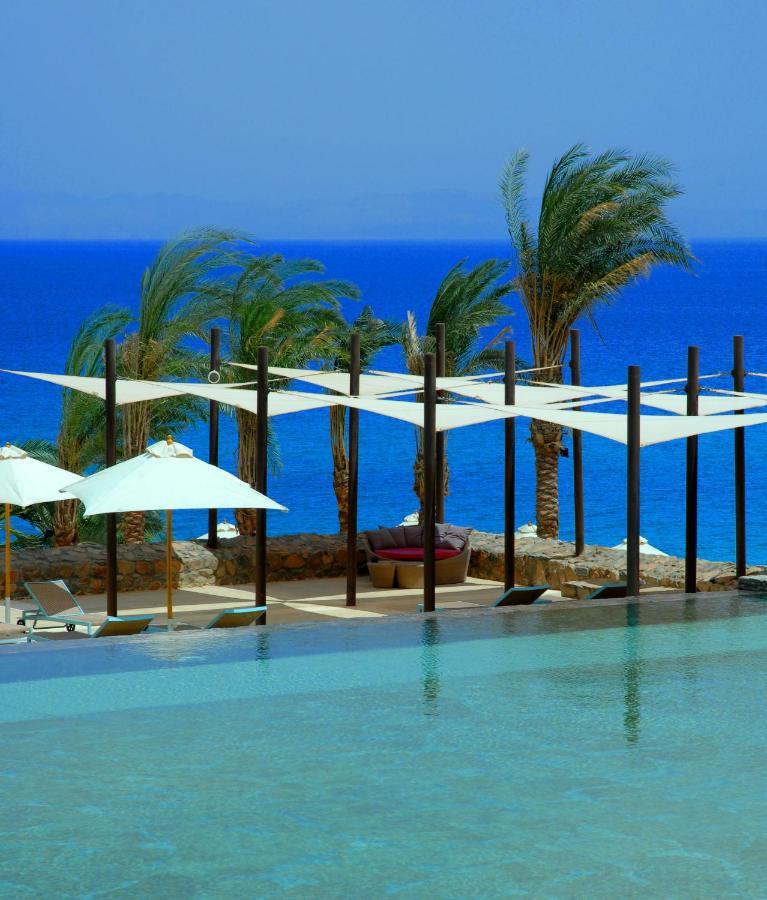 Retac Qunay Dahab Resort & Spa Exterior foto The beach at the resort