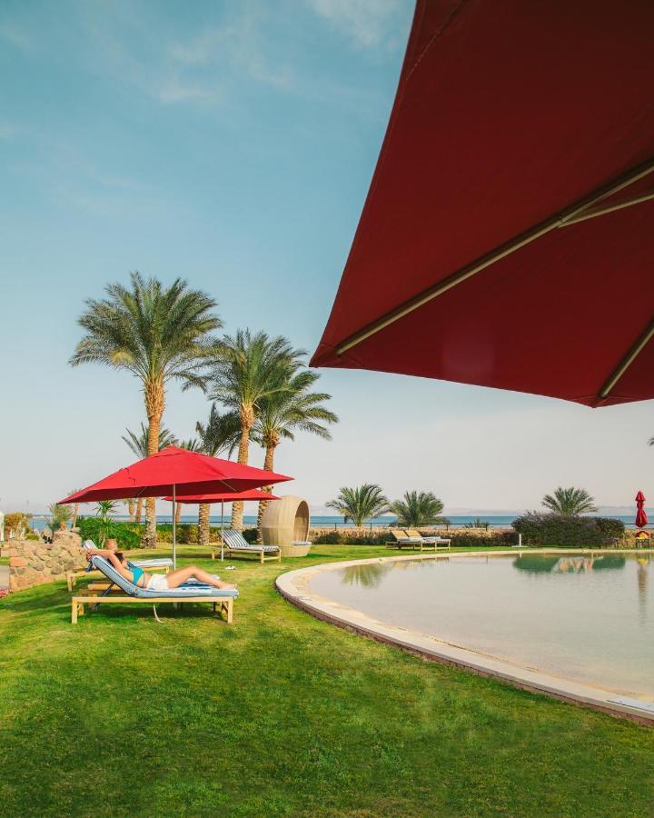Retac Qunay Dahab Resort & Spa Exterior foto Pool at the Hilton Taba